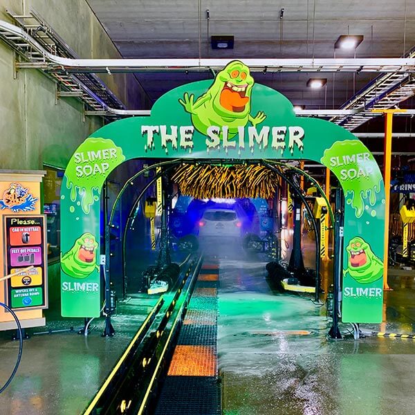 The Slimer car wash