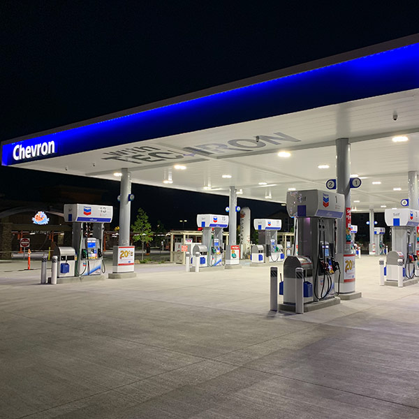 chevron gas station